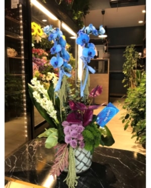 Kırmızı Gül Lilyum Buketi